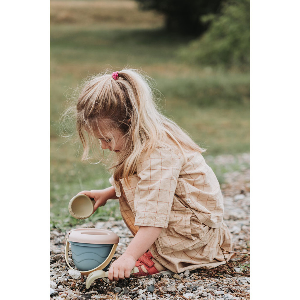 Tiny Bio Bucket Set Blue In Gift Box