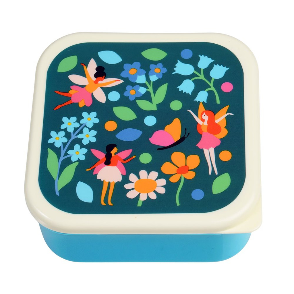 Snack Boxes (Set of 3) - Fairies in the Garden