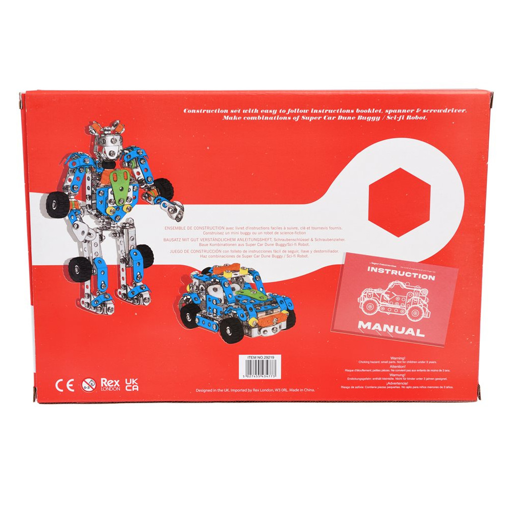 Large Construction Set - Robot & Dune Buggy