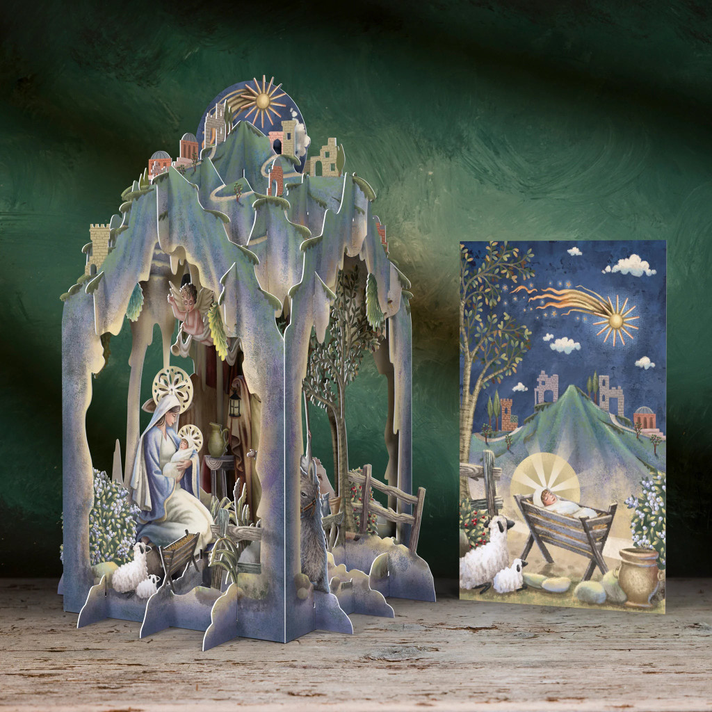 Bethlehem - 3D Christmas Card X3D030