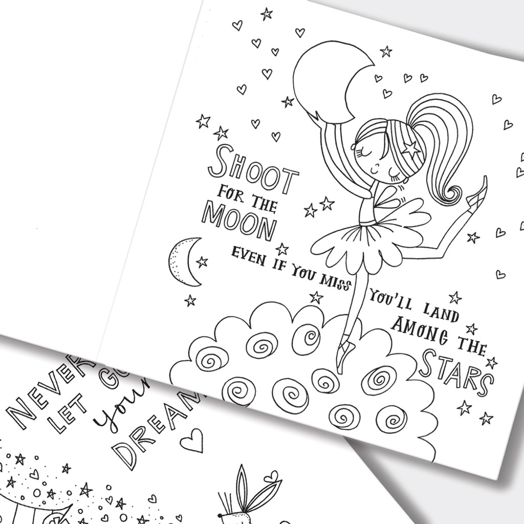 Moon Dance Colouring Book