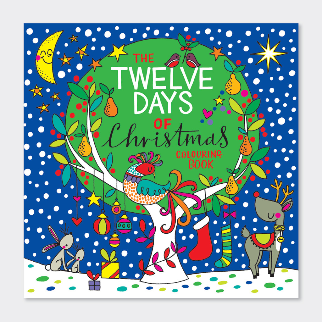 12 Days Of Christmas Colouring Book