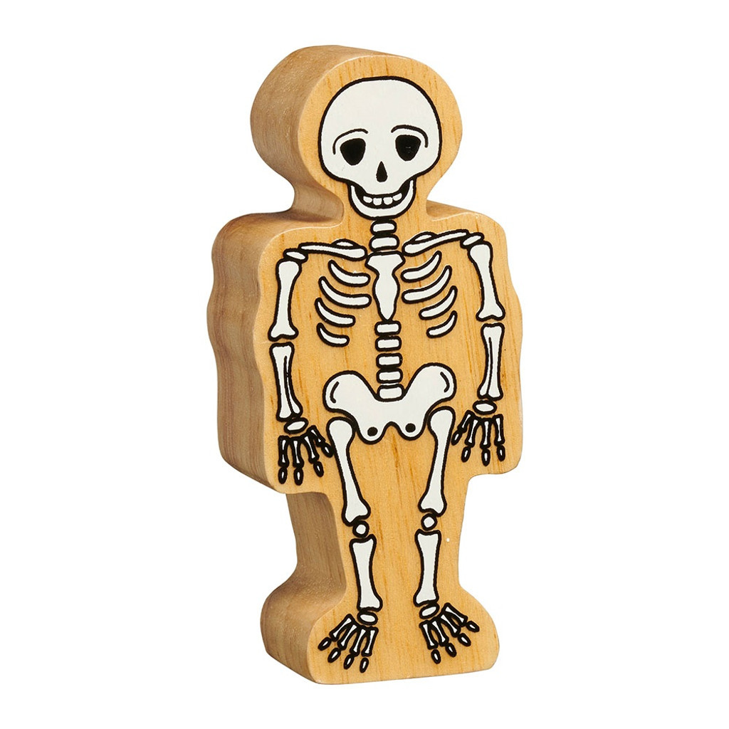 Natural Wooden White Skeleton