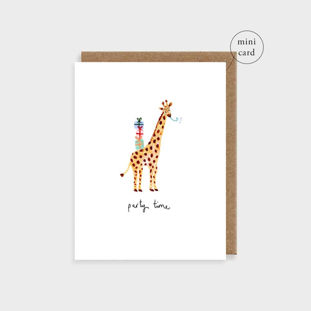 Giraffe Party Time BIJ41