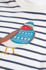 Switch Dusk Pyjamas - Indigo Stripe Robins