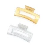 Glitter Open Rectangular Clamp