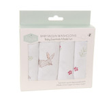 Bunnies Muslin Washcloths