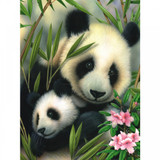 Paint By Numbers - Panda And Baby