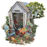 Shed Quarters - Top of the World Pop Up Greetings Card TW052