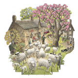 The Shepherd - Top of the World Pop Up Greetings Card TW058