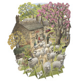 The Shepherd - Top of the World Pop Up Greetings Card TW058