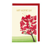 Love Birds Valentine's Day Card RDV01A