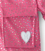 Glitter Hearts Raincoat