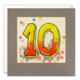 Age 10 Graffiti Paper Shakies Card PP3417