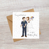 Congratulations - Wedding Card LD19