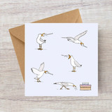 Noisy Seagulls Card LD56