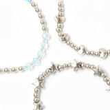 Corded Anklet With Beads