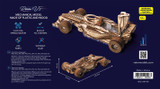 Racer V3. Racing Car Mechanical Model 3D Puzzle
