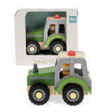 Wooden Push Along Tractor Wooden Push Along Tractor