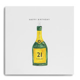 Happy Bithday 21 Today - Bottle of Champagne PKE10