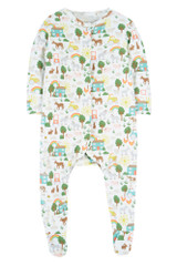Lovely Babygrow - Soft White Farm Life Lovely Babygrow - Soft White Farm Life