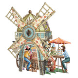 The Windmill Tea Shop 3D025