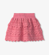 Pink Hearts Floaty Skort