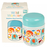 Stainless Steel Food Flask (280 ml) - Wild Wonders Stainless Steel Food Flask (280 ml) - Wild Wonders