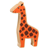 Natural Wooden Orange Giraffe