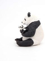 Sitting Panda And Baby - Papo
