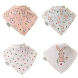 Bunnies Bib Set (4pk) Bunnies Bib Set (4pk)