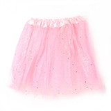 Pink Net Tutu With Sequins & Glitter