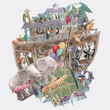 Noah's Ark - Top of the World Pop Up Greetings Card TW029