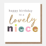 Happy Birthday To A Lovely Niece CER021