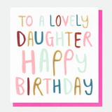 Happy Birthday Daughter WRD029