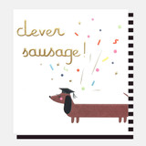 Clever Sausage Congratulations Graduation Card CLR016