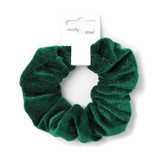 Green Velvet Scrunchie
