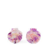 Mini Hair Claw Clips (set of 2) - Seashells