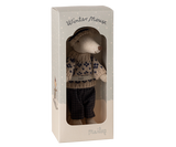 Winter Mouse With Ski Set - Dad (Blue)
