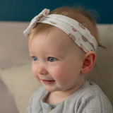 Hedgehog Top Bow Turban Headband Hedgehog Top Bow Turban Headband