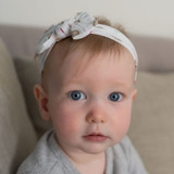 Hedgehog Top Bow Turban Headband Hedgehog Top Bow Turban Headband