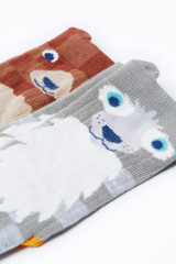 Character Socks 2 Pack - Beary Wild Multipack Character Socks 2 Pack - Beary Wild Multipack