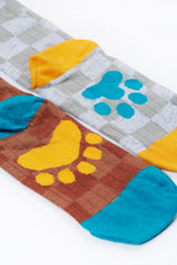 Character Socks 2 Pack - Beary Wild Multipack Character Socks 2 Pack - Beary Wild Multipack