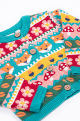 Robyn Fairisle Cardigan - Fox Fair Isle Robyn Fairisle Cardigan - Fox Fair Isle