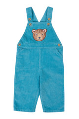 Durgan Cord Dungaree - Boat Blue/Bear Durgan Cord Dungaree - Boat Blue/Bear