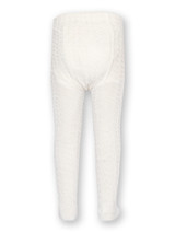 Cable Tights Off White