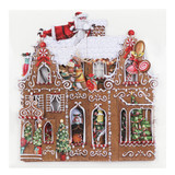Gingerbread House 3D Christmas Card X3D022