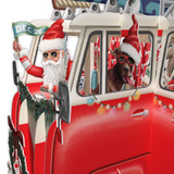 Christmas Camper 3D Christmas Card X3D023