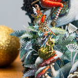 Midnight Woodland 3D Christmas Card XTW033