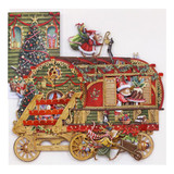 Christmas Caravan - 3D Christmas Card X3D034